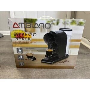 Coffee macchine - Ambiano Single Serve Espresso & Coffee Maker – Black
